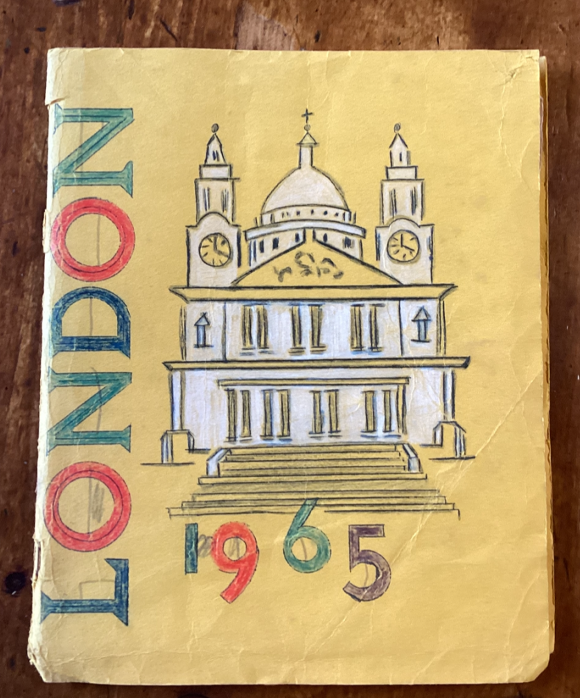 Margaret's London notebook